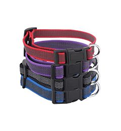 COLLARE IN TESSUTO BICOLORE(M,W2.0*L35-50CM,QUATTR