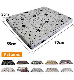 MATERASSINO IN GOMMAPIUMA(16 STILI MISTI,L70*W55*H