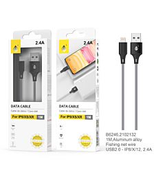 B6246 NE, CAVO DATI IN ALLUMINIO KRATOS PER IPHONE