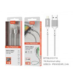 BT758 PL CAVO DATI IN ALLUMINIO PER IP 5/6/7 / 8X,