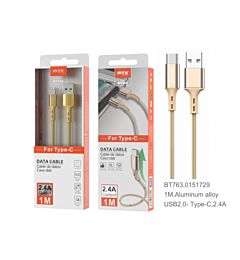 BT763 O CAVO DI DATI IN ALLUMINIO PIATTO PER TIPO