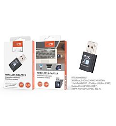 RT636 NE ADATTATORE DA USB A LAN, BIANCO