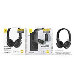 ONEPLUS CUFFIE OVER-EAR CAVO AUX CON MICROFONO NEROOne Plus