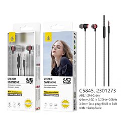 ONEPLUS C5845 CUFFIE IN-EAR CON MICROFONO NERO