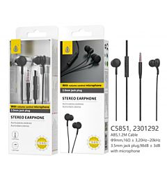 ONEPLUS C5851 CUFFIE IN-EAR CON MICROFONO NERO