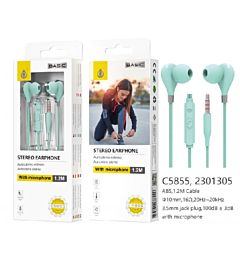 ONEPLUS C5855 CUFFIE IN-EAR CON MICROFONO VERDE PASTELLO