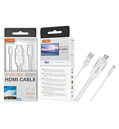 MTK CAVO ADATTATORE DA LIGHTNING A HDMIMTK