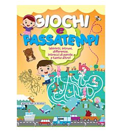 RAGAZZI - GIOCHI E PASSATEMPI GIALLO