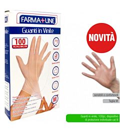 ATD GUANTI MONO FARMALINE 100PZ VINILEIrge