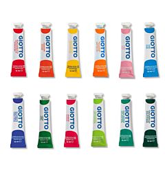 GIOTTO TEMPERA EXTRA FINE TUBETTO  ML.12Giotto