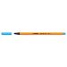 STABILO PENNA FINLINER POINT 88   AZZURRO NEONStabilo