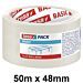 TESA BASIC NASTRO ADESIVO TRASPARENTE 50M X 48MM (Tesa