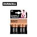 DURACELL BATTERIE ALCALINE ULTRA AA 4PZDuracell
