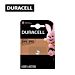 DURACELL BATTERIA A BOTTONE ALL'OSSIDO DI ARGENTO DA 1,55V 399/395Duracell