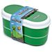 Set di Contenitori per Alimenti Bento con Posate - Creeper - MinecraftPuckator