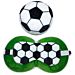 Cuscino da Viaggio con Maschera Relaxeazzz - Palla da CalcioPuckator