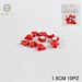 ADESIVO CUORE 1.5CM ROSSO CF.10PZGev