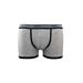 BOXER UOMO COTONE GRIGIO/NERO