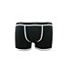 BOXER UOMO COTONE NERO/BIANCO