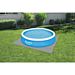 FLOWCLEAR TAPPETINO BASE GRIGIO DI PROTEZIONE PER IL FONDO DELLA PISCINA 50 CM X 50 CM  COPERTURA DI 2,25 MQ;  POLIETILENE DUREVOLE;Bestway