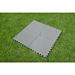 FLOWCLEAR TAPPETINO BASE GRIGIO DI PROTEZIONE PER IL FONDO DELLA PISCINA 50 CM X 50 CM  COPERTURA DI 2,25 MQ;  POLIETILENE DUREVOLE;Bestway