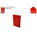 BIGLIETTI AUGURI SET 1OPZ 8.5X13.5CM ROSSO YS-XFZ1Due Esse