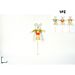 SPILLONE CONIGLIO SPAVENTAPASSERI ASS ART. KH1706Due Esse