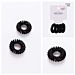 ELASTICO CAPELLI SPIRALE 3.5CM 4PZ NERO OPACOMelissa