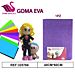 GOMMA CREPLA GLITTER VIOLA 40*60Party Go