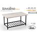 NUA/TAVOLINO 90*50*45CM CJ905045Gicos
