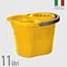 SECCHIO CON STRIZZATORE SMART GIALLO 11 LTLa Briantina