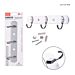 DC CASA GANCI APPENDIABITI 3POSTI 22X3X5CMDc