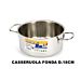 CASSERUOLA FONDA CM.18 2 MANICI INOX 18/C MOD.REALGnali