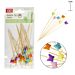 DC CASA SPIEDINI BAMBU 12CM 18PZ FARFALLADc