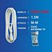 CAVO ANTENNA TV RG59 1.5M M.M.Extrastar