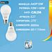 LAMPADINA LED E27 10W 800LM 3000K  2PZExtrastar