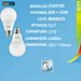 LAMPADINA LED E27 8W 640LM 4200K  2PZExtrastar