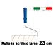 23 CM RULLO S. F480 IN ACRILICO  DIAMETRO 48 MMGz