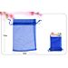 SACCHETTO ORGANZA COLORE BLU 10*15CM 5PZHQ