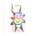 CANDELINA MULTICOLORE HAPPY BIRTHDAY N.3Sweeping Party
