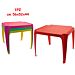 TAVOLO IN PLASTICA 4 COLORI ASST.