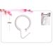 ANELLI PER TENDE IN PLASTICA 3# 10PZ