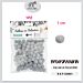 PALLINE IN POLIESTERE GRIGIO CHIARO 1CM/100PC