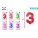 CANDELE DI COMPLEANNO NUMERI 3Party Go