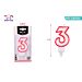 CANDELE DI COMPLEANNO NUMERI 3Party Go