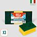 SPUGNE ABRASIVE IMPUGNATURA 3 PZ.La Briantina