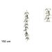 GHIRLANDA FOGLIE INNEVATE 150 CM B2M-H21107C