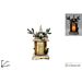 LANTERNA LEGNO NATUR C/PAILLETTES C/LUCI BATTCM39