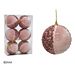 SET 6 PALLE 80MM VELLUTO ROSA
