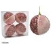 SET 4 PALLE 100MM VELLUTO ROSA